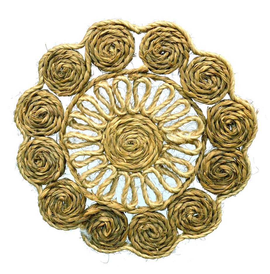 Salvamantel sisal y esparto (20 cms)