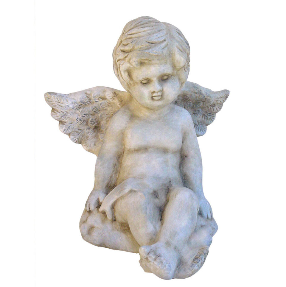 Ángel sentado