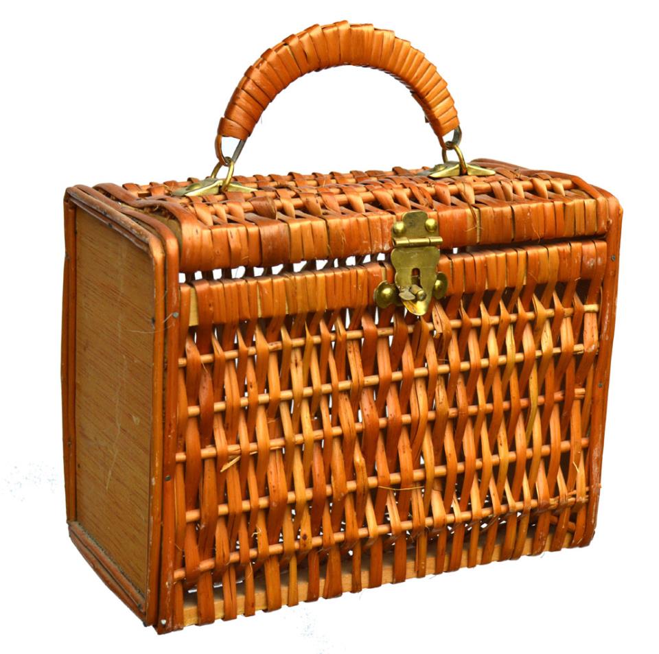 Bolso de mimbre (18 cms)