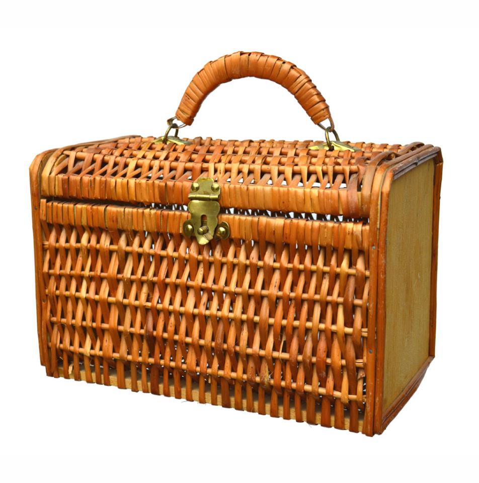 Bolso de mimbre (24 cms)