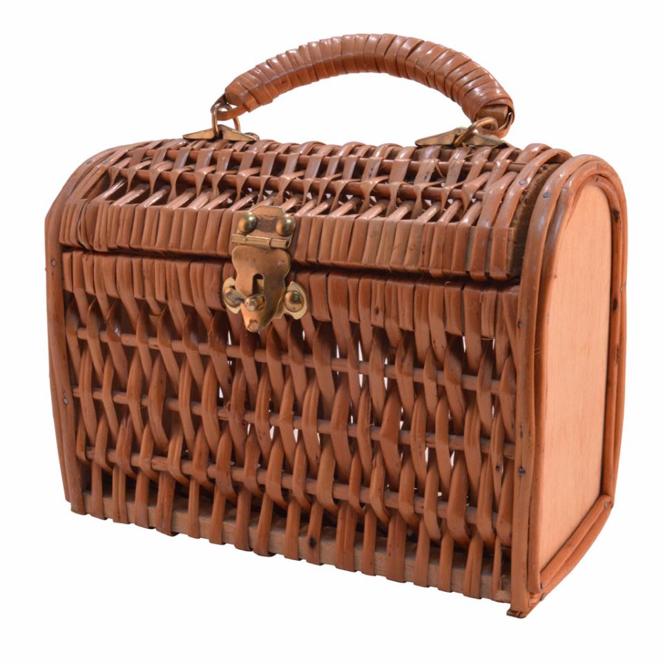 Bolso de mimbre (24 cms)