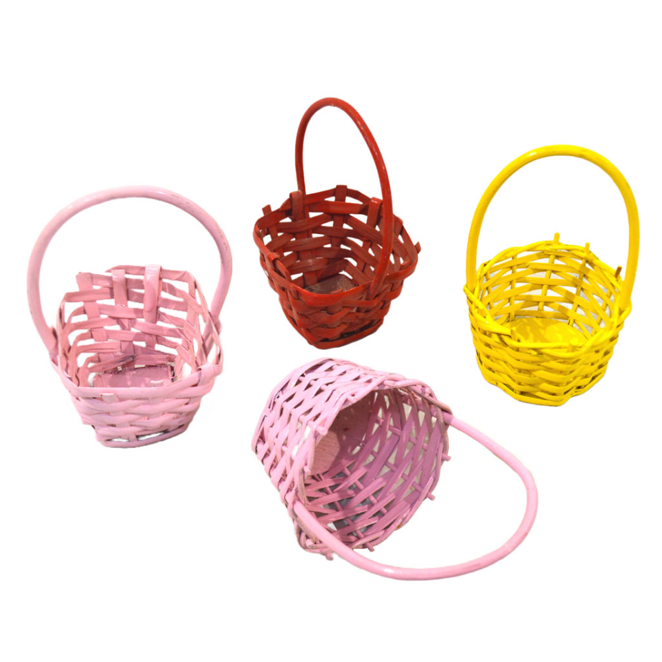 (Oferta) Cesta cuadrada y redonda colores surtidos